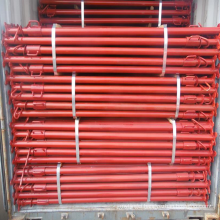 Italy style red adjustable support props 1.8-3.2m telescopic steel props scaffolding jack 4m